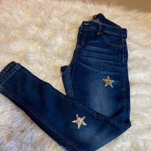 Justice gold start Jeans